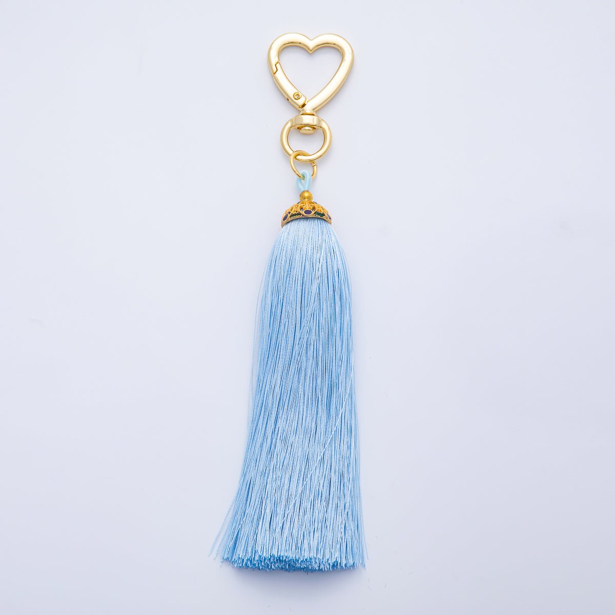 Tassel Heart Keychain