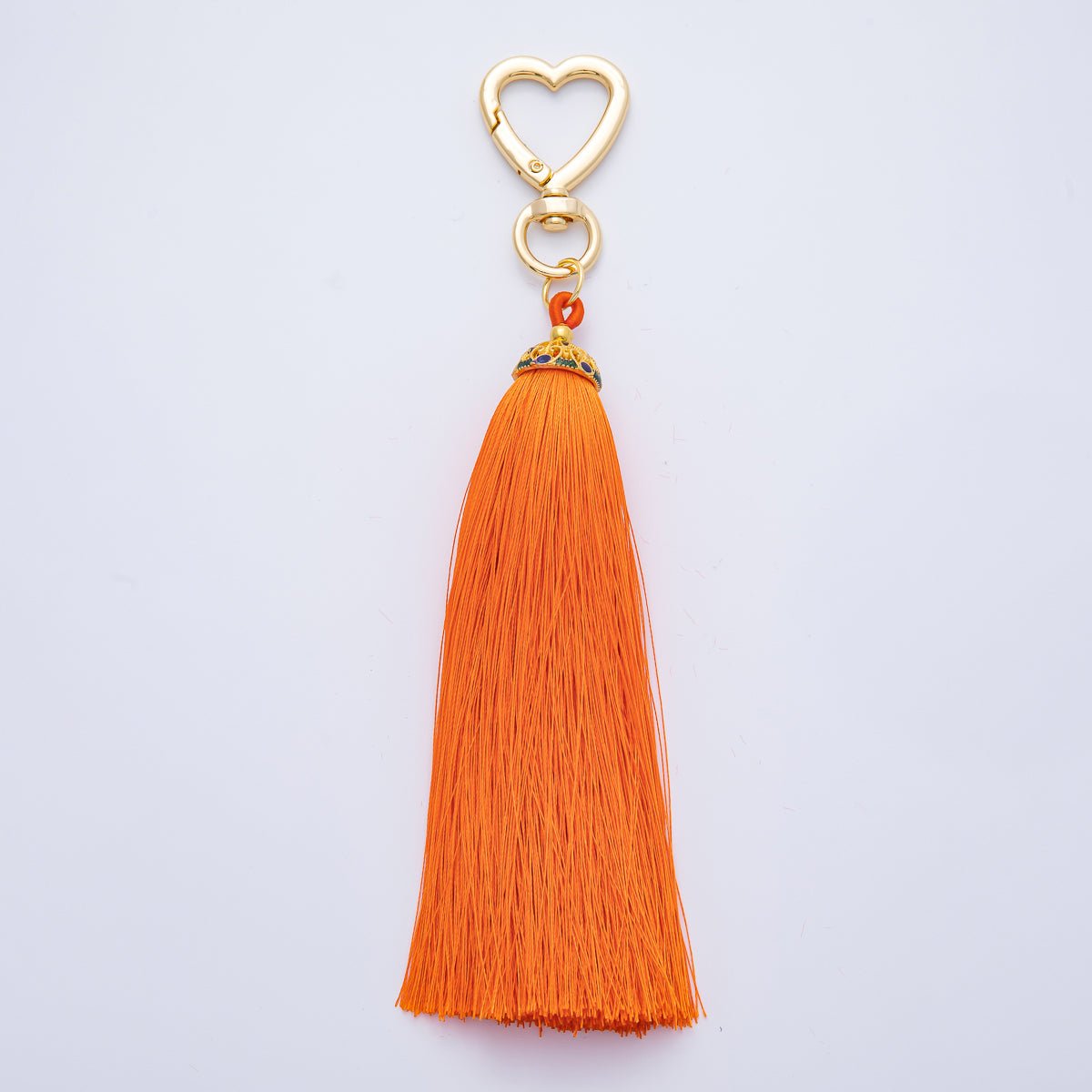 Tassel Heart Keychain