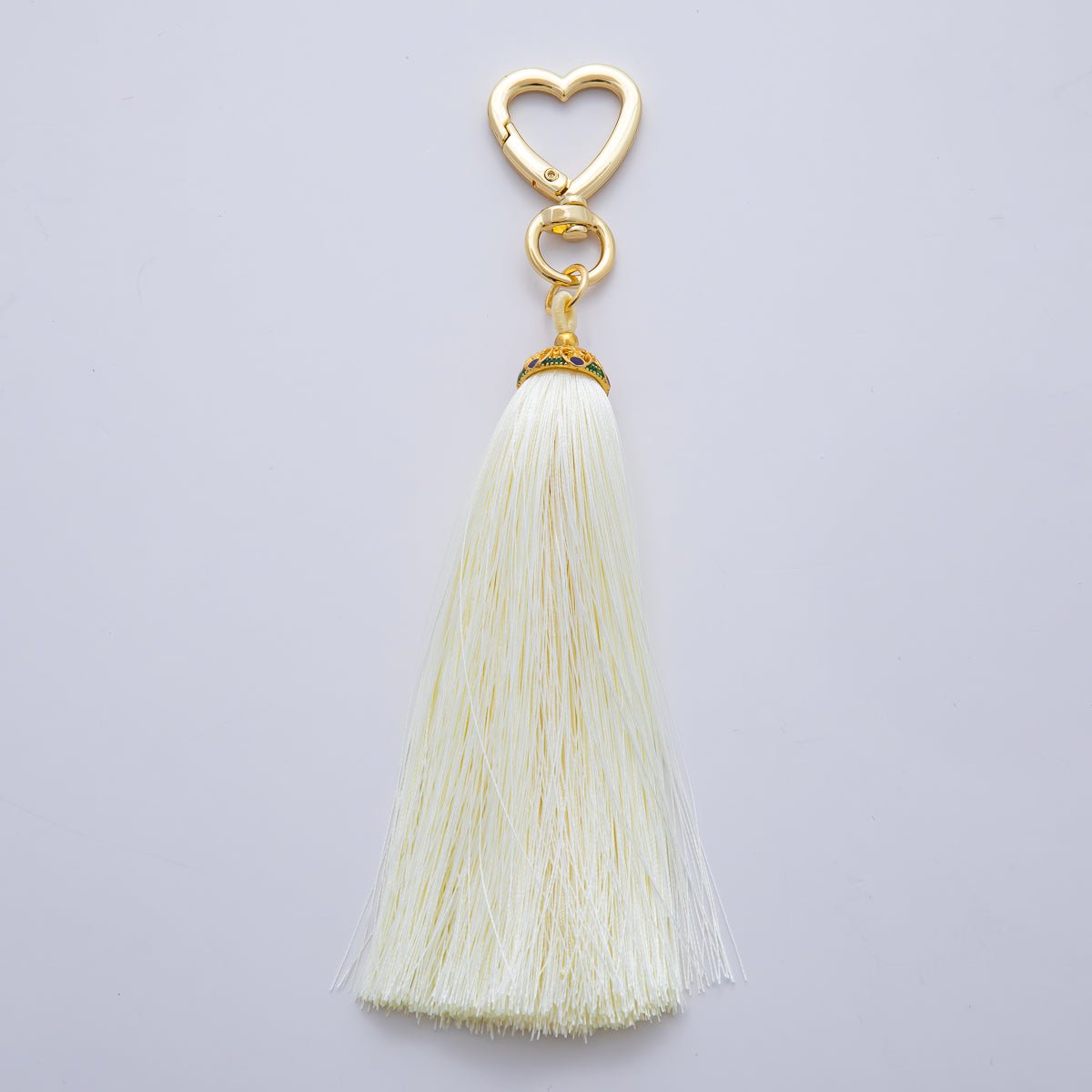 Tassel Heart Keychain