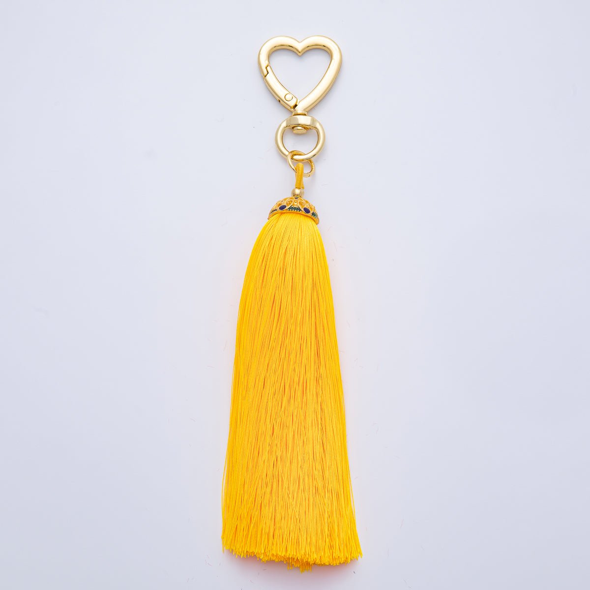 Tassel Heart Keychain