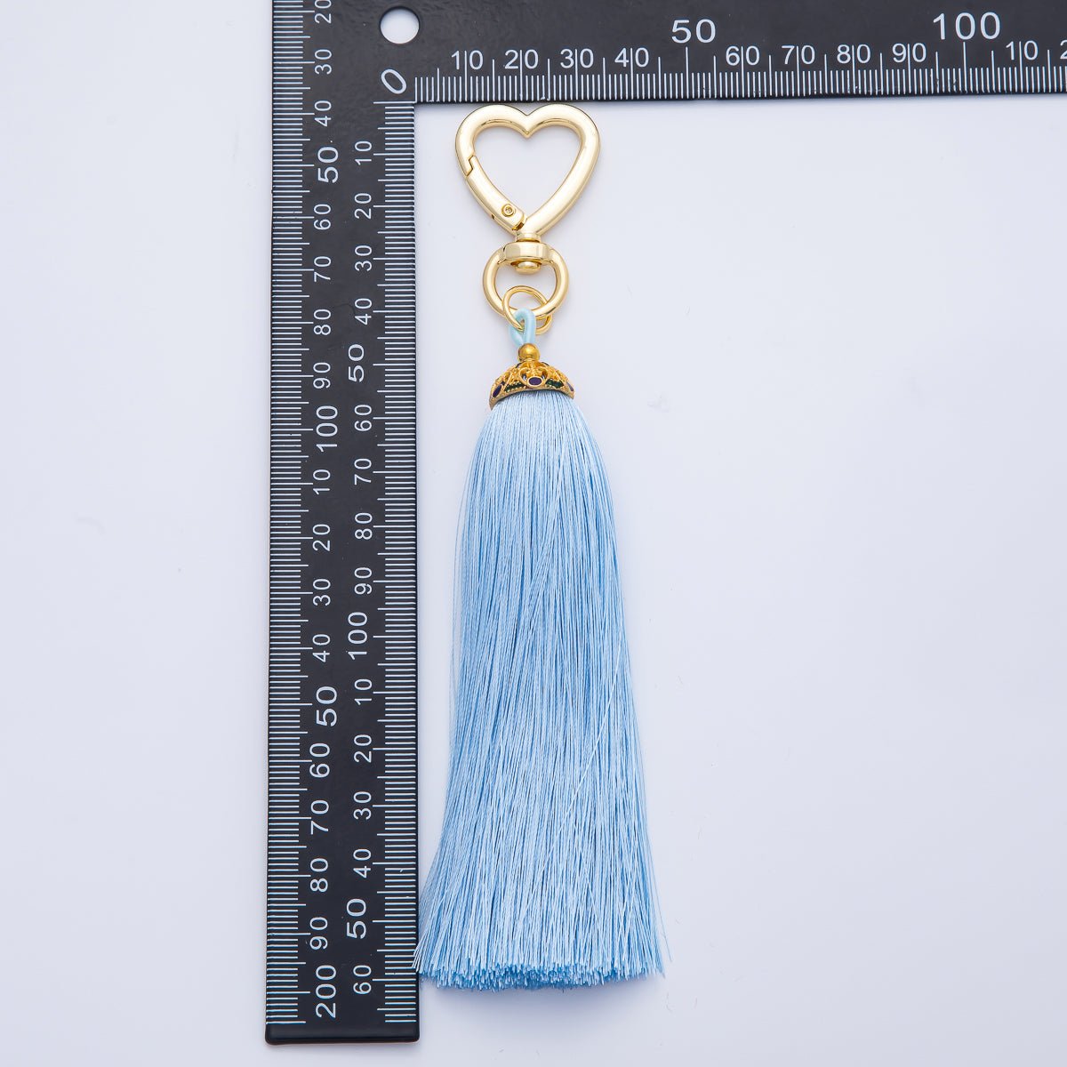 Tassel Heart Keychain