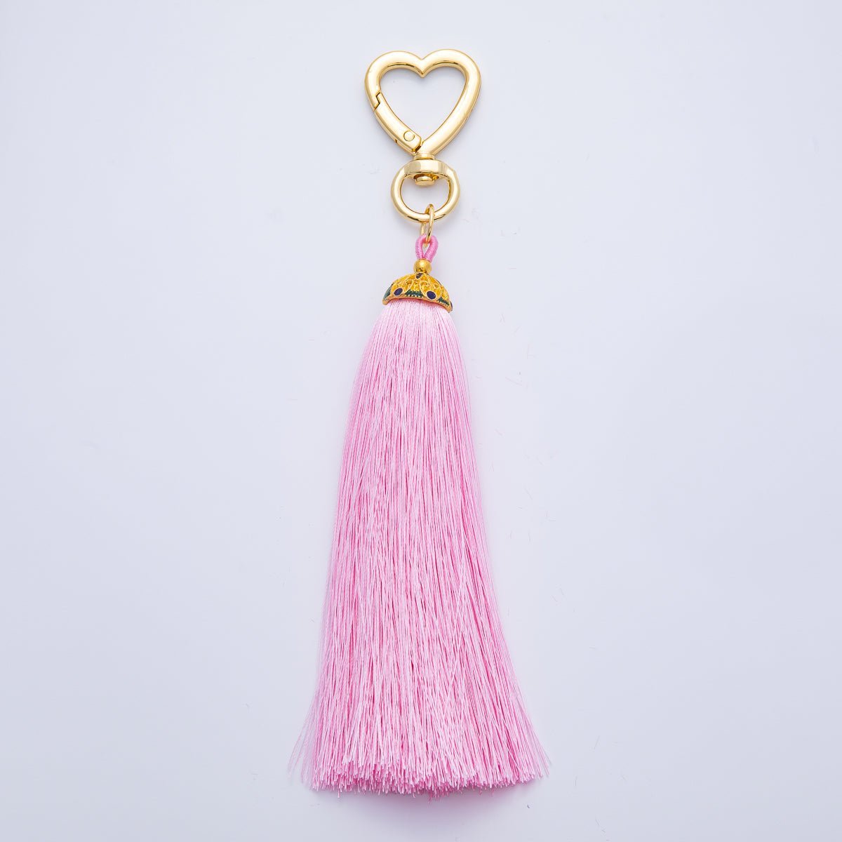 Tassel Heart Keychain