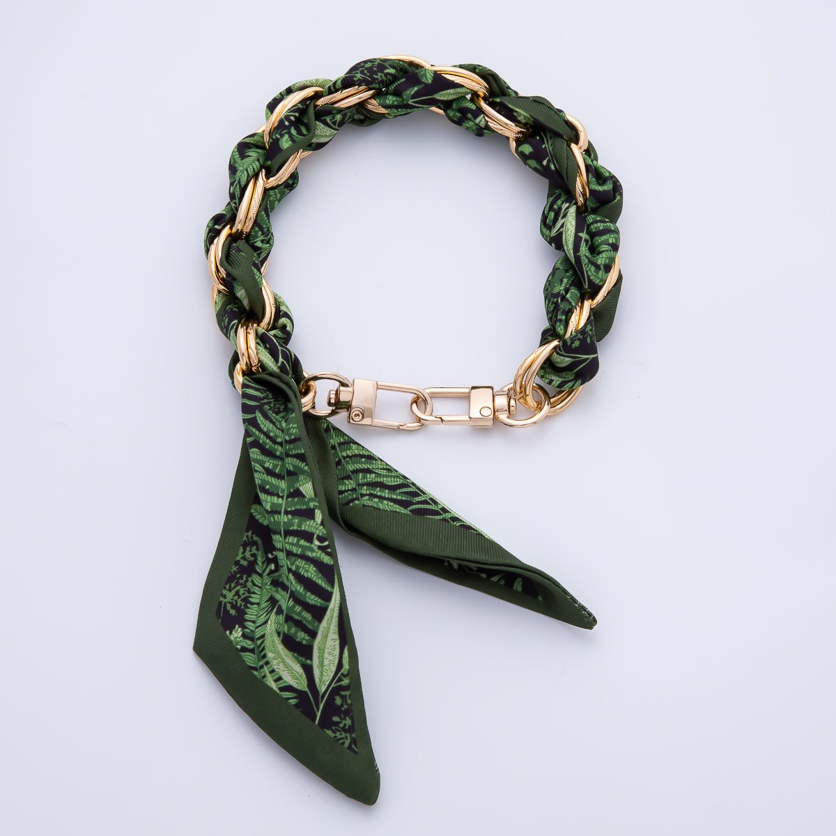 Silk Chain Knot Bag Charm