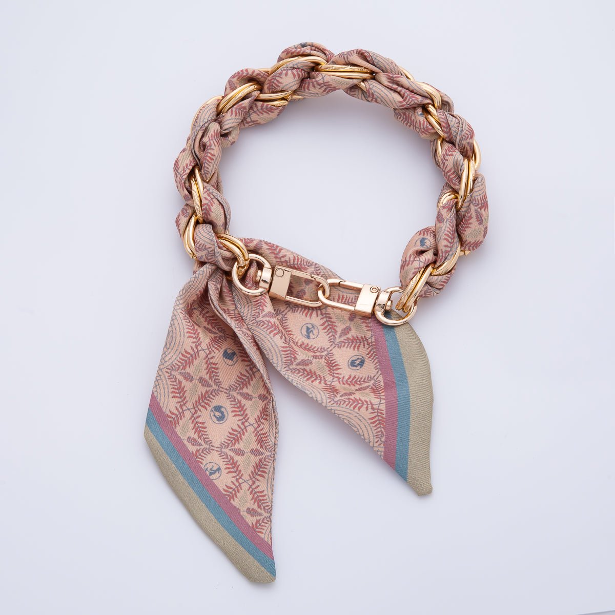 Silk Chain Knot Bag Charm