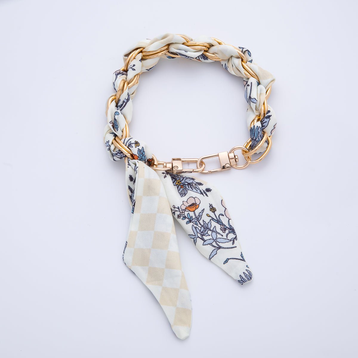 Silk Chain Knot Bag Charm