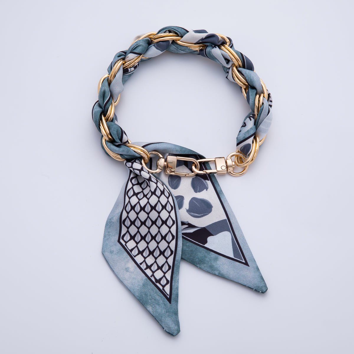 Silk Chain Knot Bag Charm
