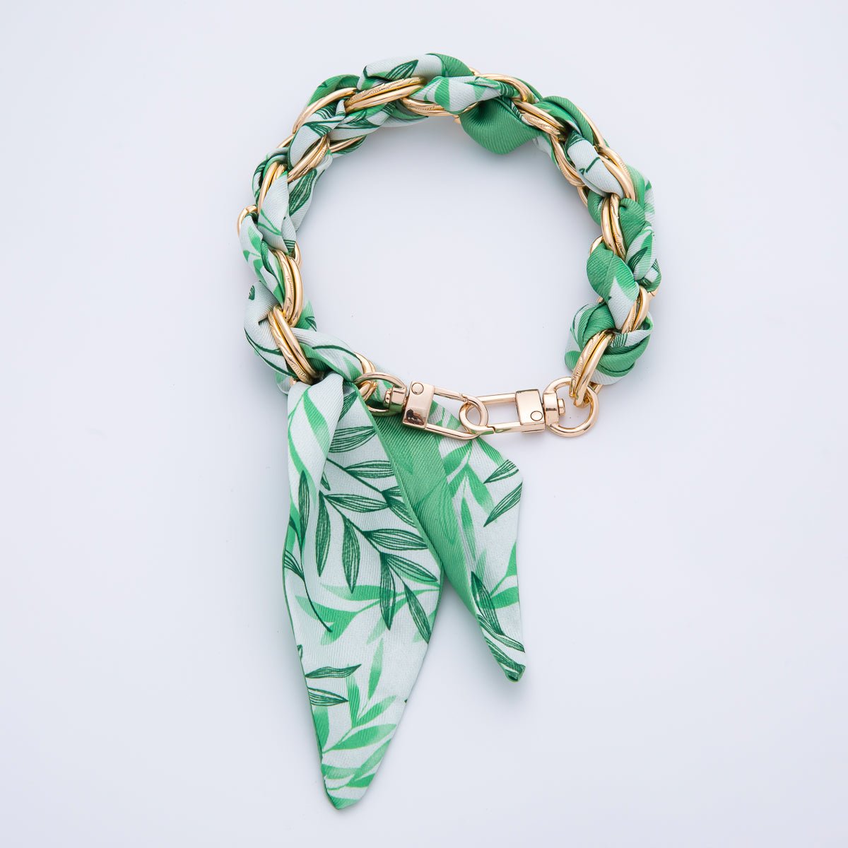 Silk Chain Knot Bag Charm