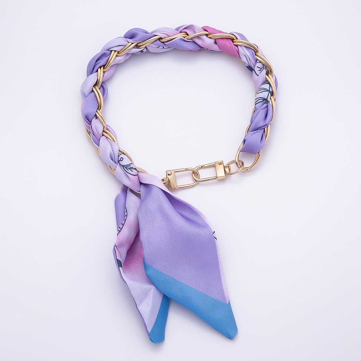 Silk Chain Knot Bag Charm