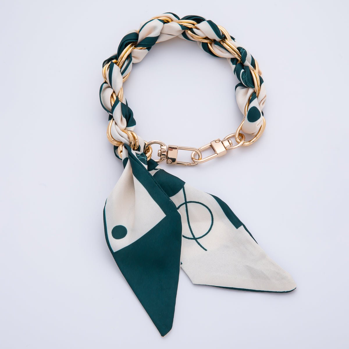 Silk Chain Knot Bag Charm