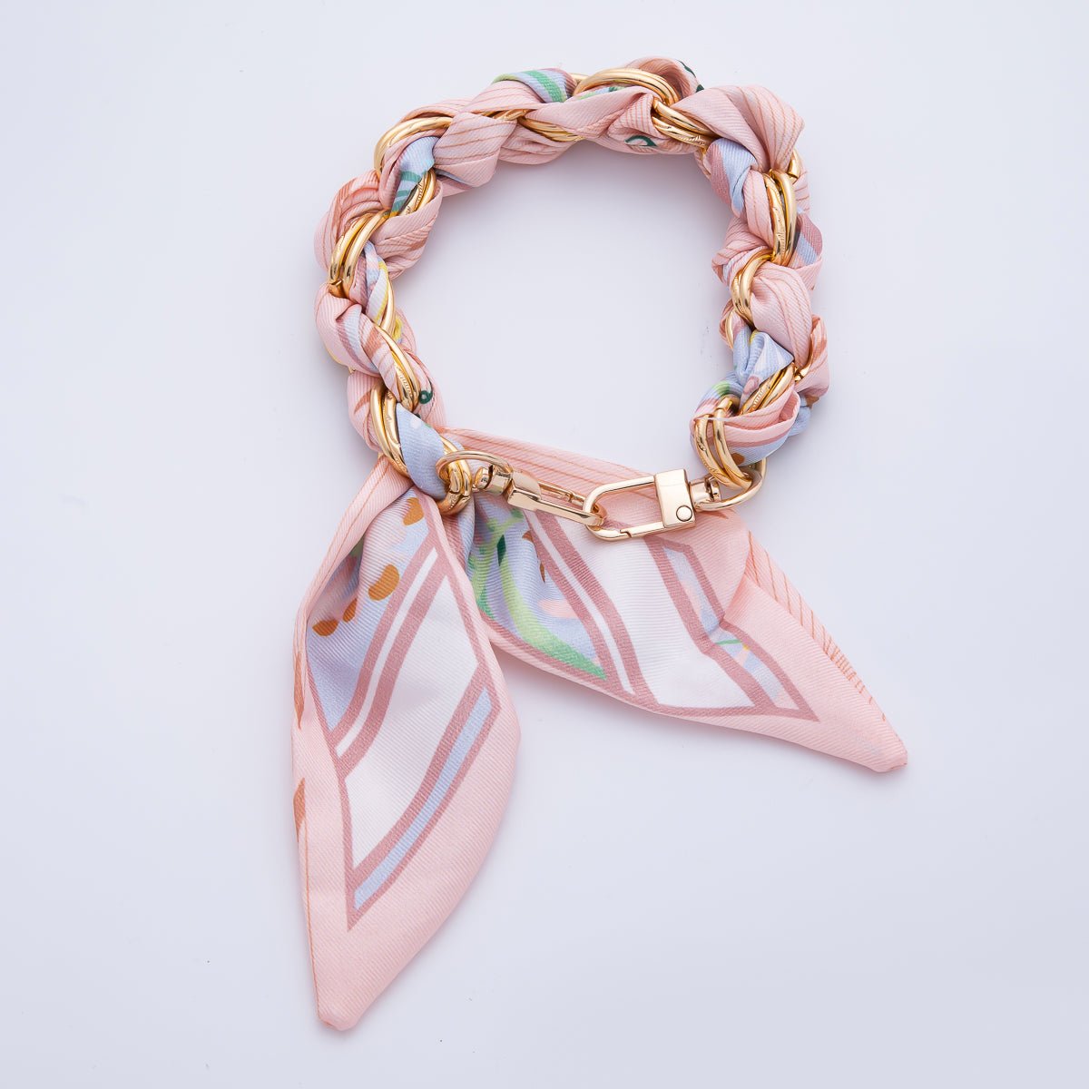 Silk Chain Knot Bag Charm