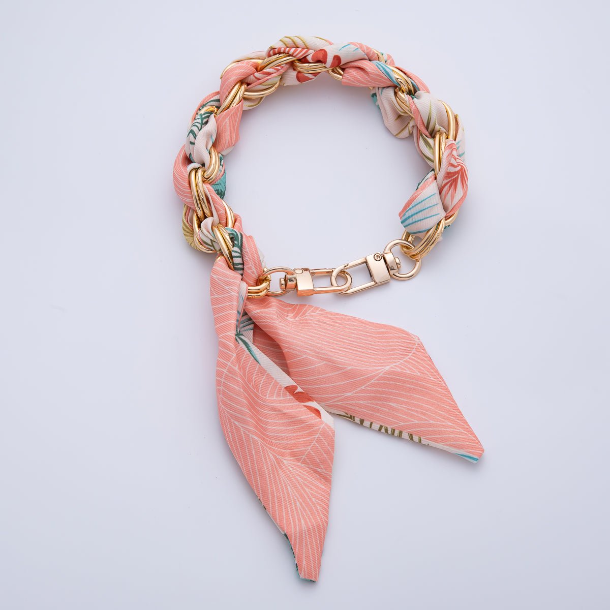 Silk Chain Knot Bag Charm