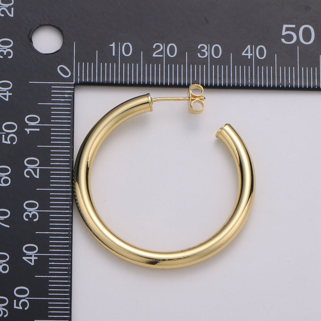 Gold Hoop Earrings