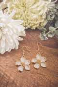 Flower Drop Earrings