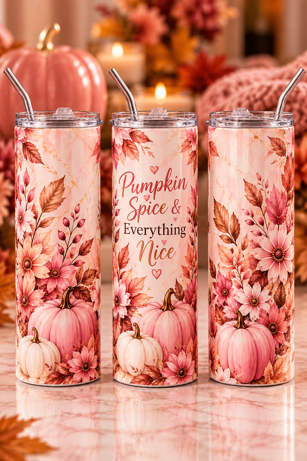 Pumpkin Spice & Everything Nice 20 oz Tumbler