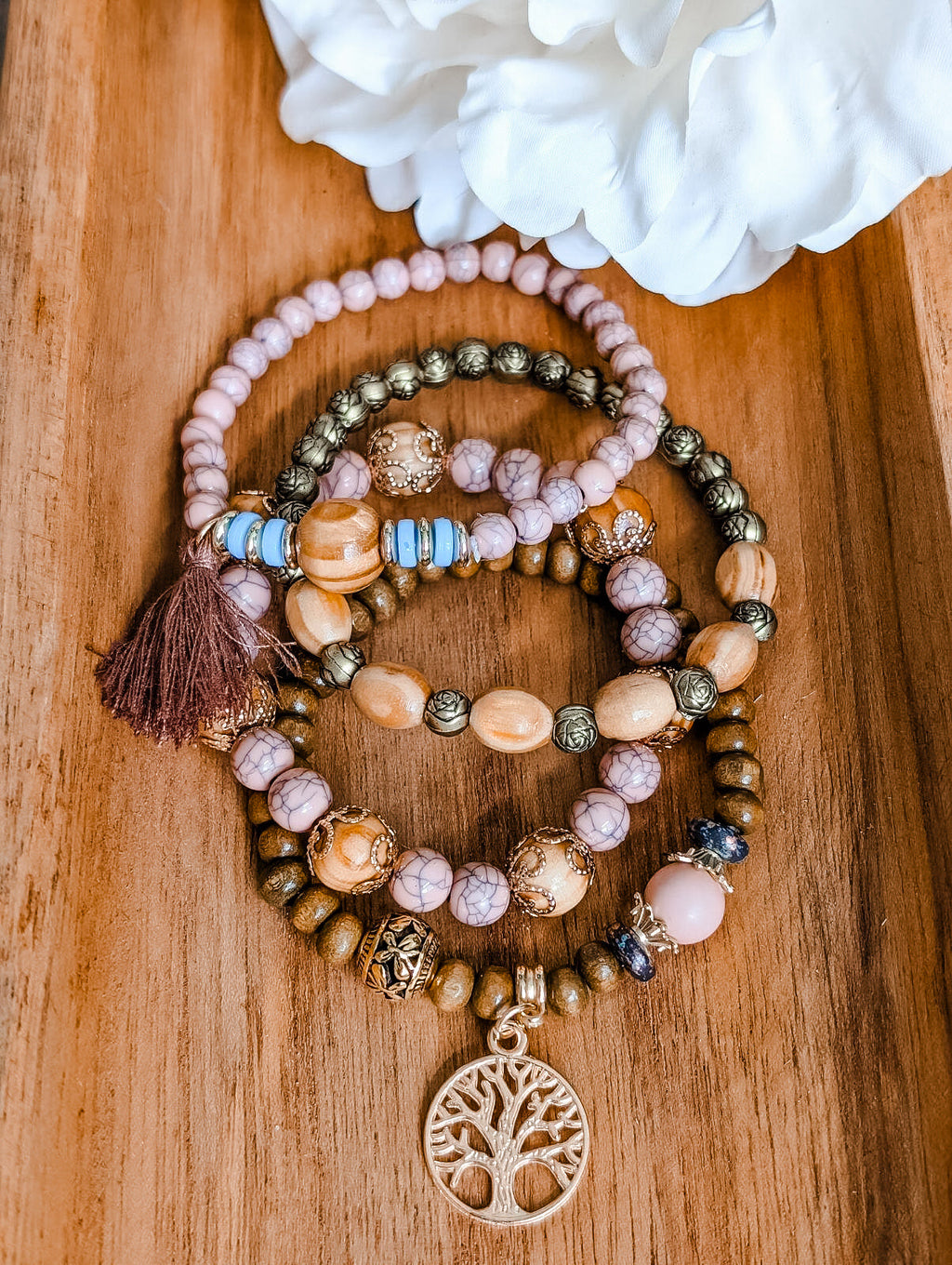 Tree of Life Bracelet Set