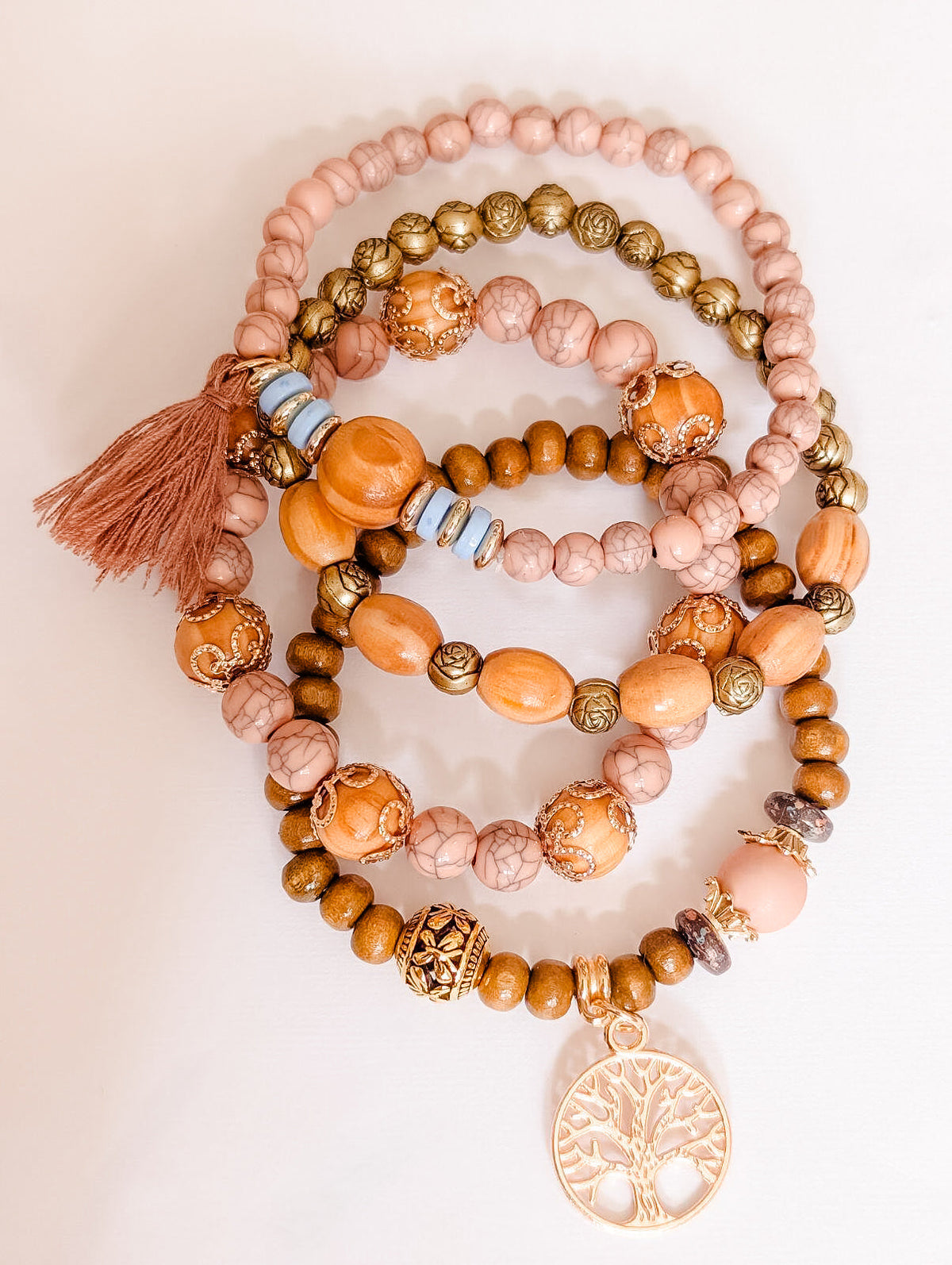 Tree of Life Bracelet Set