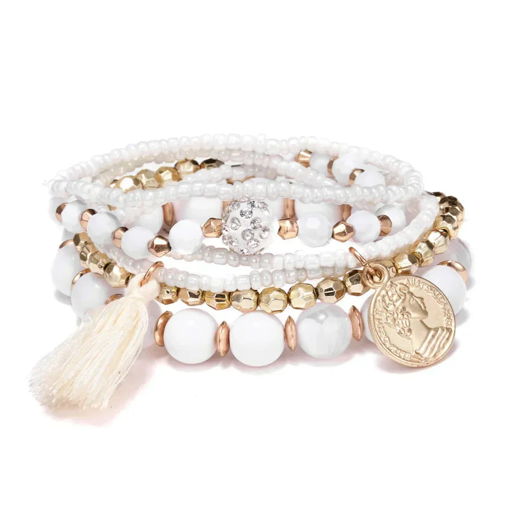 Beach Party Beaded Bracelets