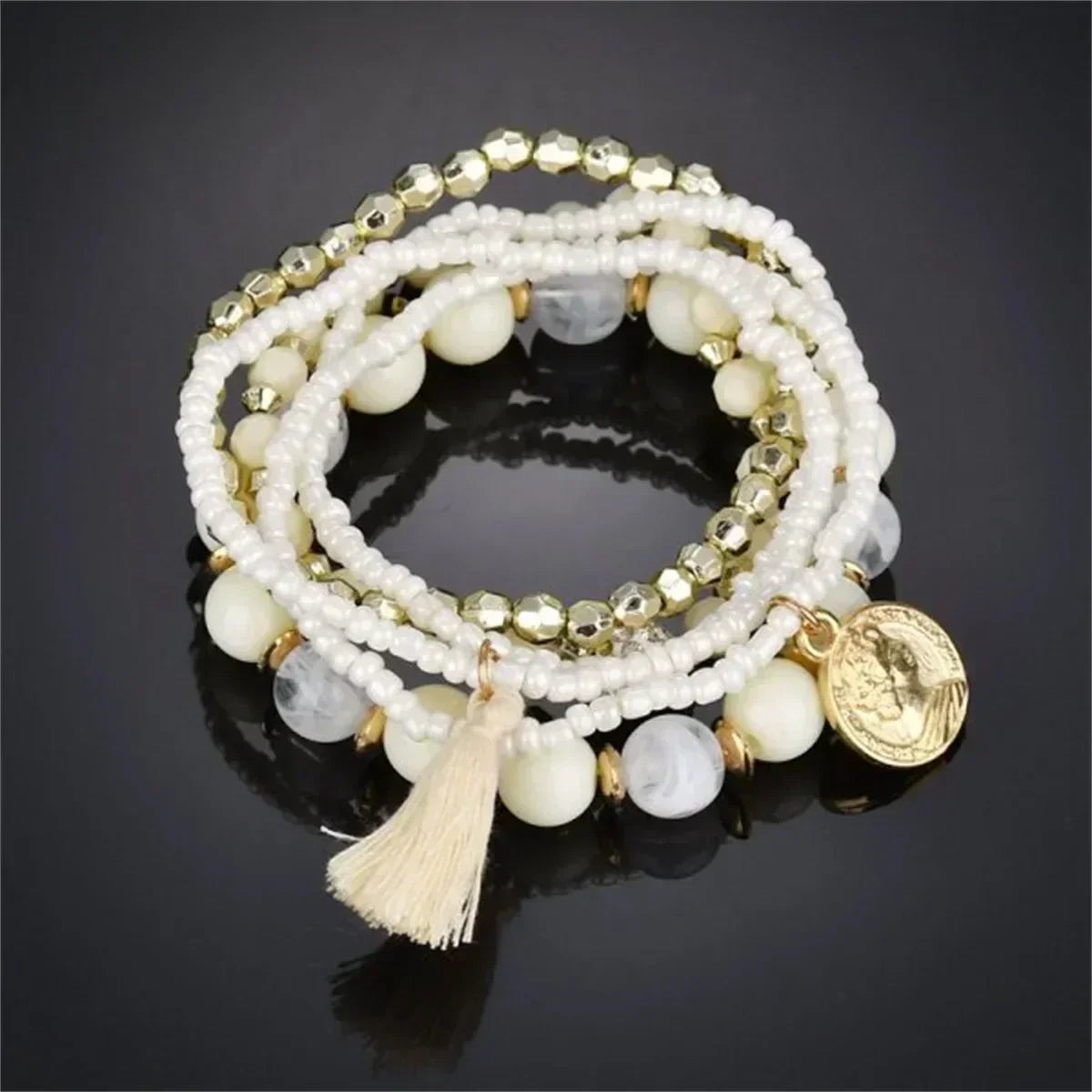 Beach Party Beaded Bracelets