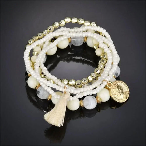 Beach Party Beaded Bracelets