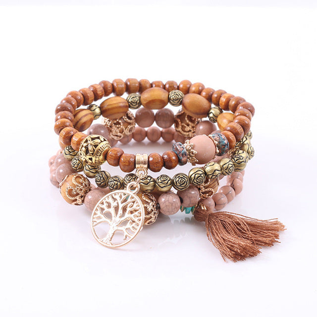 Tree of Life Bracelet Set